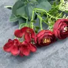 Manojo Simulado de Brotes de Rosa Té Casa Decoración Rosas Hechas a Mano Disposición Escena de Boda Transfronterizo Adornos de Flores Artificiales Venta al Por Mayor
