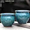Maceta Creativa de Cerámica para Suculentas de Balcón Hogareño, Maceta Grande de Arcilla para Pothos, Orquídea, Planta Verde, Maceta de Diámetro Grande
