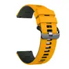 Adecuado para Samsung/Huawei/Xiaomi Watch Series 255/165 Garmin Apariencia Correa de Silicona Bicolor 22mm