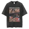 Camiseta Harajuku Streetwear One Piece Estampa Gráfica de Anime t