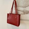 2025 Primavera Nuevo Bolso de Textura de Alta Gama Bolso de Mujer Bolso Popular de Contraste de Color Bolso de Hombro Bolso Tote Combinable
