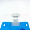 Bolsa Auto-Suporte com Bico Personalizada 600ml, Bolsa Embalagem para Bebida de Suco Água Mineral, Bolsa Transparente Colorida Impressa de Grau Alimentício com Formato Especial