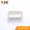 Zibo BBQ melamina resistente a caídas redondo pequeño plato de sabor plato para condimentos salsa para mojar sushi chino plato plato plato plato plato