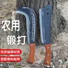 Cuchillo multifuncional para cortar huesos hecho a mano de acero completo para el hogar, herramienta de corte agrícola, nuevo cuchillo de corte y tala de árboles de acero al manganeso