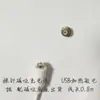 Cable de carga magnético de un solo punto + protección de termistor POGO PIN chapado en oro