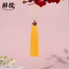 Nó de Chapéu com Borla de Nuvens Auspiciosas em Cloisonné Pingente Ornamento de Hanfu de Alta Qualidade Embalagem Estilo Chinês Presente Acessórios Manuais Pingente