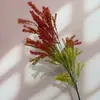 Oro de Mil Capas Simulación Planta Verde Estilo Mori Decoración de Techo para Bodas Material Floral Adorno para Sala de Estar en Casa Sauce Dorado Simulado