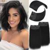 Peruca Amazon Topper de Cabelo Aplique Faixa de Cabelo Cabelo Liso Extensões de Cabelo com Clipe Topper de Cabelo Aplique de Cabelo Fofo
