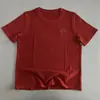 Camiseta de Manga Corta Bordada con Fuegos Artificiales, Nueva de Primavera para Mujer, Cuello Redondo, Versátil, Top Casual, Estilo Casual Versátil, Camiseta Holgada
