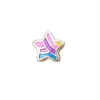 Plata S999 Azul Quemado Gota Pegamento Flor Estrella Cuentas Cubo Cuentas Cordón Trenzado Pulsera Collar Accesorios Hechos a Mano DIY