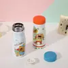 Taza Termo de Leche Infantil con Ilustración de Animales de Dibujos Animados de Fábrica, Portátil para Estudiantes, Taza de Vacío Linda, Regalo, Venta al por Mayor en Stock