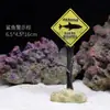 Galhos de Coral Árvore de Ferro do Mar Peixes Vermelhos Pretos Decoração de Aquário Paisagismo Ornamentos Subaquáticos