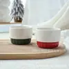 Taza de Espresso Italiana, Cerámica, Sin Asa, Tamaño Pequeño, Taza con Logo Personalizado, Grabada en Relieve, Taza de Agua Apilable