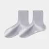 Meias Antibacterianas com Íons de Prata para Mulheres, Angulo Reto, Outono e Inverno, Absorventes de Suor, Respiráveis, Meia-Calça Média para Mulheres, Resistentes a Odores, Indústria de Meias de Zhuji