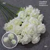 Flores Blancas Materiales Flores de Boda Flores de Seda Materiales Florales Decoración de Techo de Salón de Bodas Flores Flores Artificiales Flores para Arcos Arreglo Floral Arte Floral