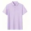 Camisa tipo polo de algodón antibacteriano Clase A de 200g, conjunto personalizado para padres e hijos, camiseta de trabajo de manga corta, uniforme de equipo con diseño impreso