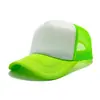 Gorra de Malla Esponjosa Logo Impreso Personalizado Multicolor Exportación Protección Solar Gorra de Béisbol Gorra Publicitaria Sombrero de Voluntario