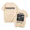 Camiseta de Rapper Eminem Álbum de Música Regalo de Gira Mundial para Fan Gr