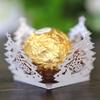 Caixa de doces de chocolate Ferrero oco de Natal personalizado criativo Árvore de Natal Festa de papel laço vendas diretas em estoque