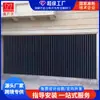 Fábrica de Puertas de Garaje Personaliza Puertas de Garaje con Reja de Alta Gama para Villas, Puertas de Garaje Abatibles con Reja de Aleación de Aluminio Antirrobo