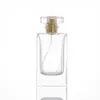 Botellas de perfume de vidrio de alta gama de 30 ml y 50 ml, disponibles en stock. Estas elegantes y portátiles botellas pulverizadoras cosméticas son las mismas que utilizan las grandes marcas.