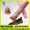 Muy Flexible Pe D19 Cabezal Inclinado Tubo para Labial y Brillo de Labios Cabezal de Material Pe 10ml Tubo Vacío Redondo Tubo Suave Redondo