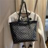 Bolsa Tote da Moda para Mulheres 2021 Outono e Inverno Nova Tendência Estilo Coreano Couro Macio Sogra Grande Capacidade Bolsa de Ombro Bolsa Texturizada para o Dia a Dia