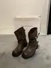 Botas altas de diseño nicho estilo coreano para pantorrilla ancha, nuevo modelo primavera-verano 2026, botas de montar adelgazantes de punta redonda para pantorrilla alta