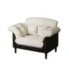 Flor de Camelia Sala de Estar Apartamento Pequeño Sofá Silla Apartamento de Alquiler Dormitorio Silla Individual de Ocio Sofá de Alojamiento Único de Diseñador