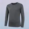 Estação da primavera e do outono, camiseta lisa popular de manga comprida, corte solto, gola redonda, unissex, top simples e versátil