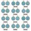 Venta Caliente Europea y Americana Serie de Símbolos de las 12 Constelaciones Accesorios de Joyería 6 Colores Opcionales DIY Retro Collar Pulsera Joyería de Aleación