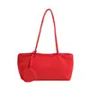 Bolso de Axila de Gran Capacidad Nicho Coreano para Mujer Verano 2026 Casual Versátil Tela de Nylon Bolso Bandolera Individual para el Trabajo