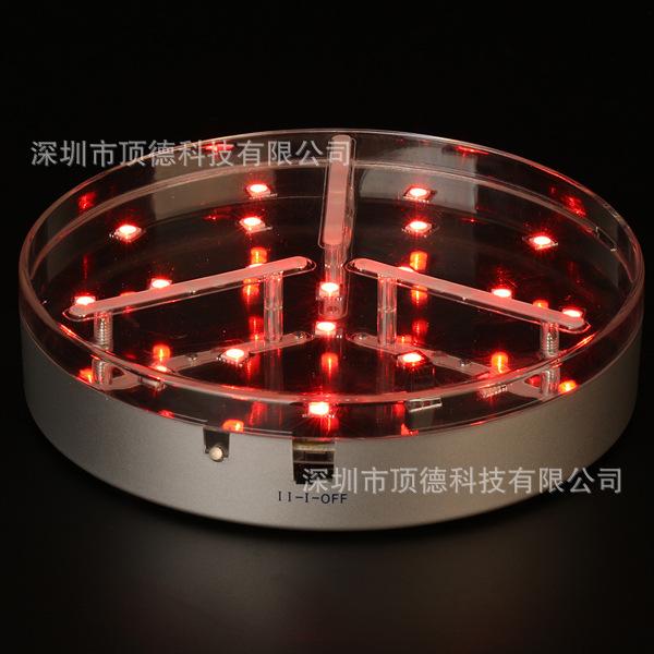 6inch led light base RED
