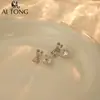 Diseño de Joyería Aitong con un Sentido de Lujo Ligero y Sensación de Alta Gama, Pendientes de Mariposa Deslumbrantes, Pendientes de Nicho, Pendientes de Perlas con Borlas