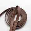 Cordón de Cuero Engrosado de 2 mm Collar de Cuero PU Ropa para Muñecas Tira de Cuero Adorno Decorativo Accesorios para Manualidades