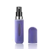 Frasco de Perfume Felpudo Aveludado de 5ml Mais Vendido com Fundo Reto, Totalmente Envasado, de Aparência Sofisticada, Spray Portátil de Alta Qualidade