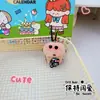 Chaveiro Legal com uma Barata Usando Óculos, Pingente de Pelúcia de Barata, Decoração Fofa para Mochila, Pequeno Presente