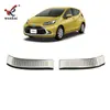 Adecuado para Parachoques Trasero Modificado Toyota 22 Aqua Placa Protectora Integrada Tira Protectora Especial de Acero Inoxidable Mxp