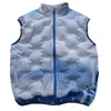 Colete Inflável Personalizado Transfronteiriço Novo Estilo Colete Esportivo Resistente ao Quente e ao Frio Isolamento Ar Frio Colete com Gola Alta Quatro