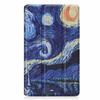 Adecuado para Amazon Amazon New fire7 2019 Funda protectora kindle HD7 pulgadas Funda de cuero pintada con pliegue del 30%