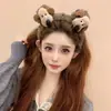 2025 Nuevo Lindo Perro Jefe Pelo Felpa Cachorro Dibujos Animados Pasador Dulce Corazón de Niña Diadema Versátil
