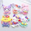 Serie Creativa de Dibujos Animados Púrpura de Circo Hecho a Mano DIY Funda para Teléfono Móvil Refrigerador t Agujero Zapatos Accesorios de Resina Muñeca