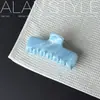 Pinza para el cabello de acetato A Lan Color Gelatina Primavera/Verano Pinza de tiburón gruesa Pinza para el pelo Accesorios para el cabello