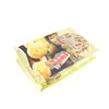 Bolsa para Pasteles Horneados a Prueba de Aceite con Sellado de Ocho Lados, Compuesto de Papel de Aluminio, Bolsa de Empaque para Pastel de Durazno, Pastel de Flores, Pastel de Esposa, Personalización