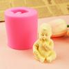 Molde de silicone para bebê que come a mão, molde para decoração de bolo, molde de silicone para fondant, chocolate, gelatina