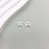 1 Novo Pingente de Estrela de Cinco Pontas Vazada Série Estrela Liga de Prata Antiga Pingente Acessórios para Joias DIY