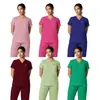 Uniformes de lavado de manos europeos y americanos de eBay, uniformes quirúrgicos dentales, hechos a medida con impresión por transferencia de calor y bordado, pedidos en lotes pequeños sin costo de patrón, uniformes de quirófano
