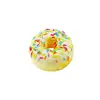 Simulação squishy donut pu brinquedo de descompressão de recuperação lenta brinquedo de simulação de donut ornamentos artesanato