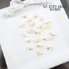 Mini Laços Coloridos para Nail Art Acessórios Novo Desenho Animado Laço Fofo Fita Mista Resina Decorações de Unha