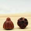 Estilo Lótus Caixa de Madeira de Pêssego Buxo Acessórios DIY Acessórios Fabricante Atacado Wenwan Contas de Buda Acessórios Acessórios Joias DIY